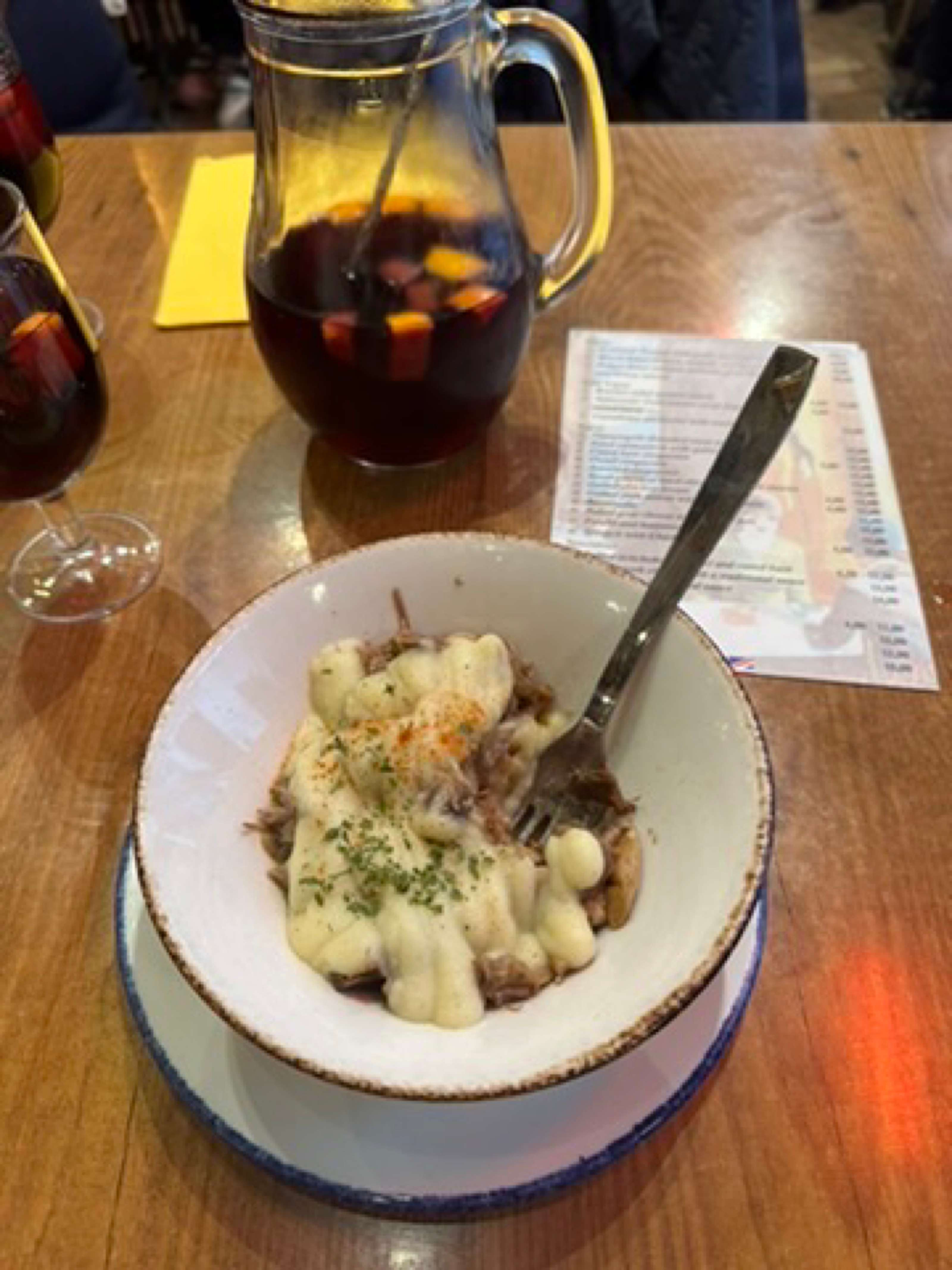 Food/drink context - Pelayo Bar Seville