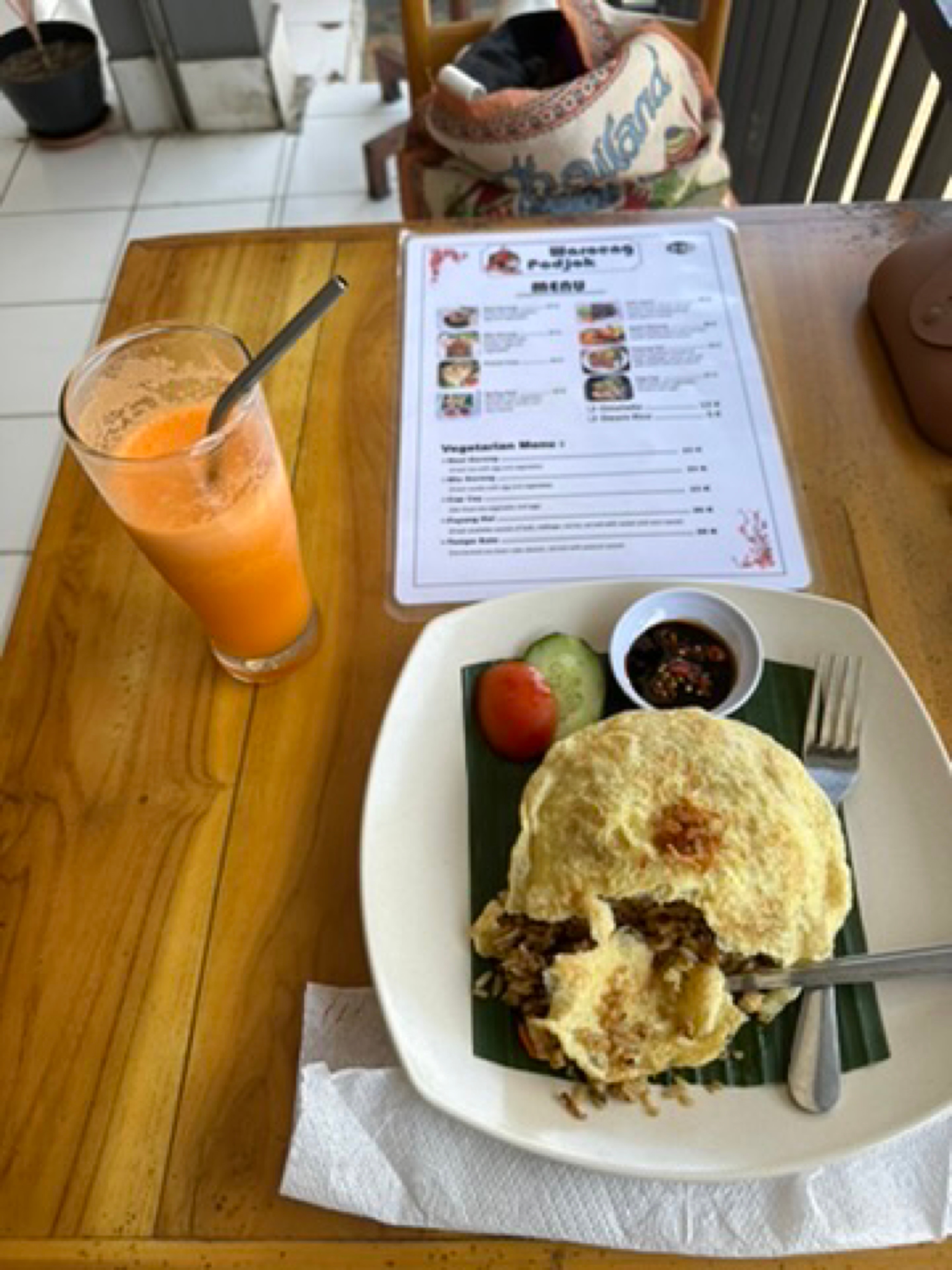 Food/drink context - Bali